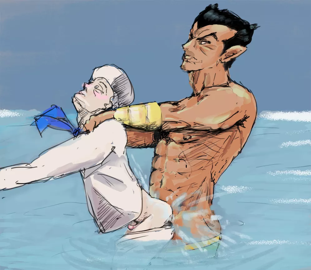[OC] Namor in the sea