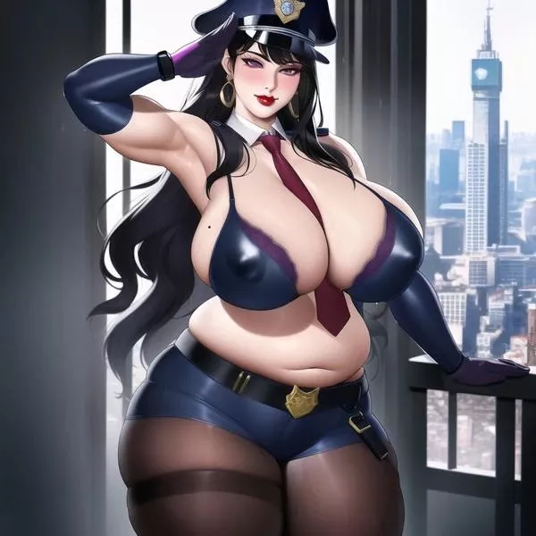 Officer Nami calling in for duty