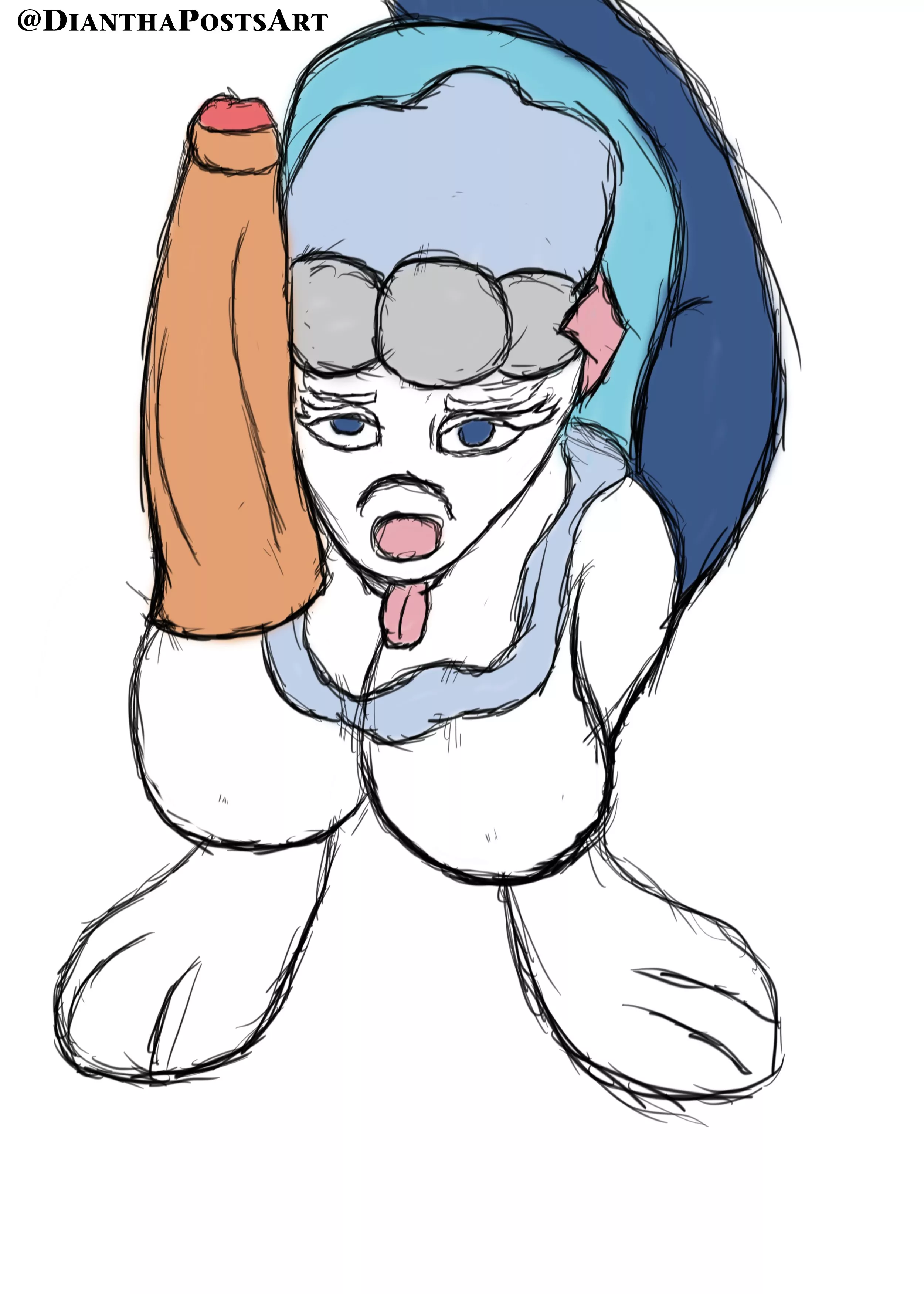 Primarina Ready To Suck Trainer Cock [F] (DianthaPostsArt)
