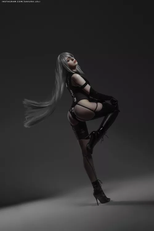 [self] A2 cosplay by Sakura Loli