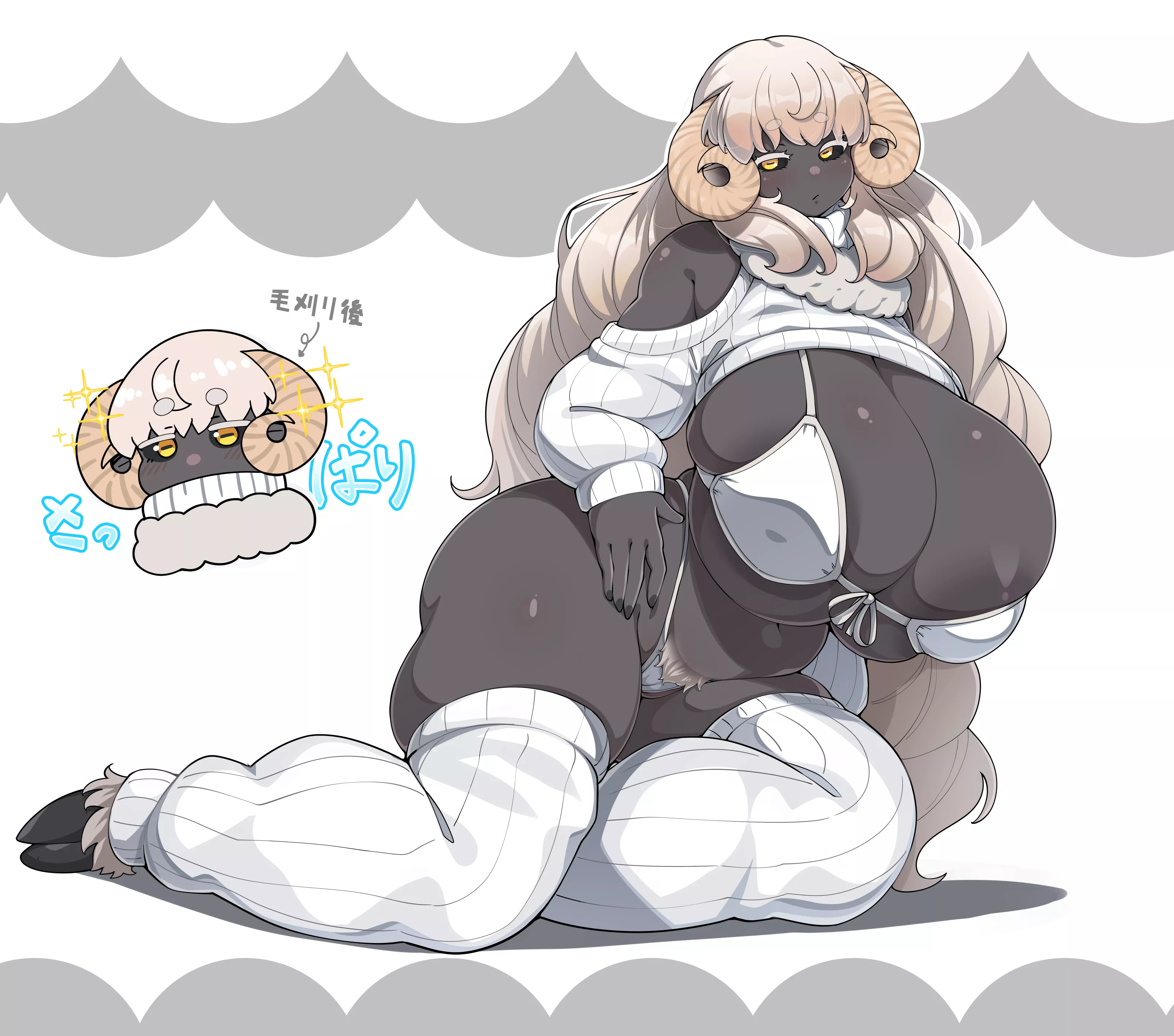 Sheep girl (tnsrk612)