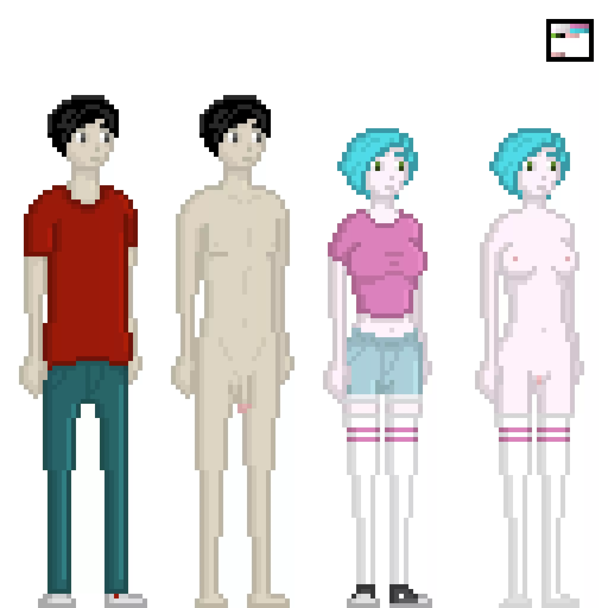 sprites I made years ago