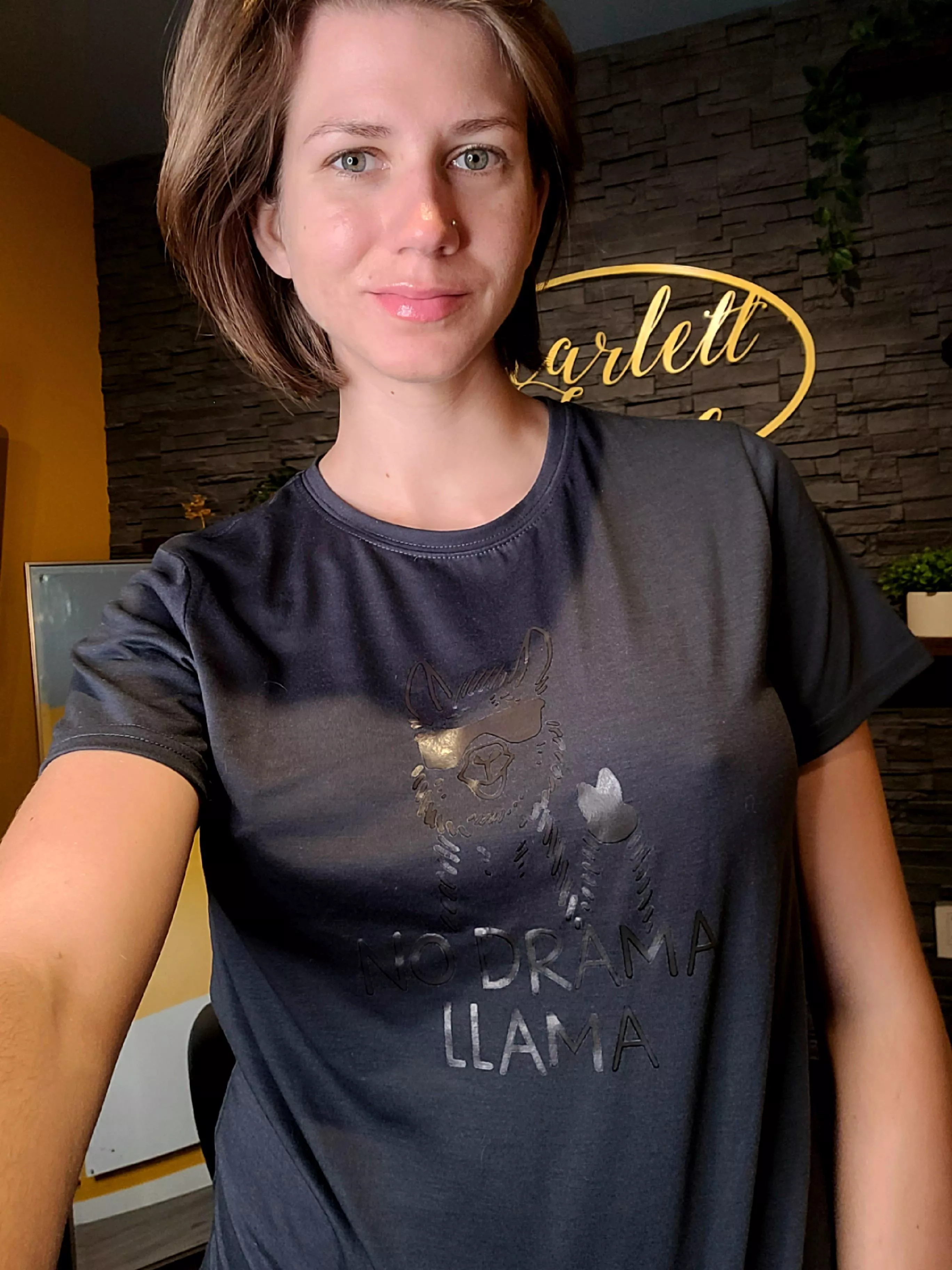 The shirt says it all 😜