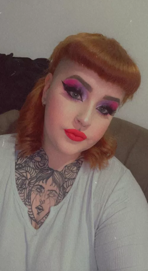 Tonight’s make up 💖