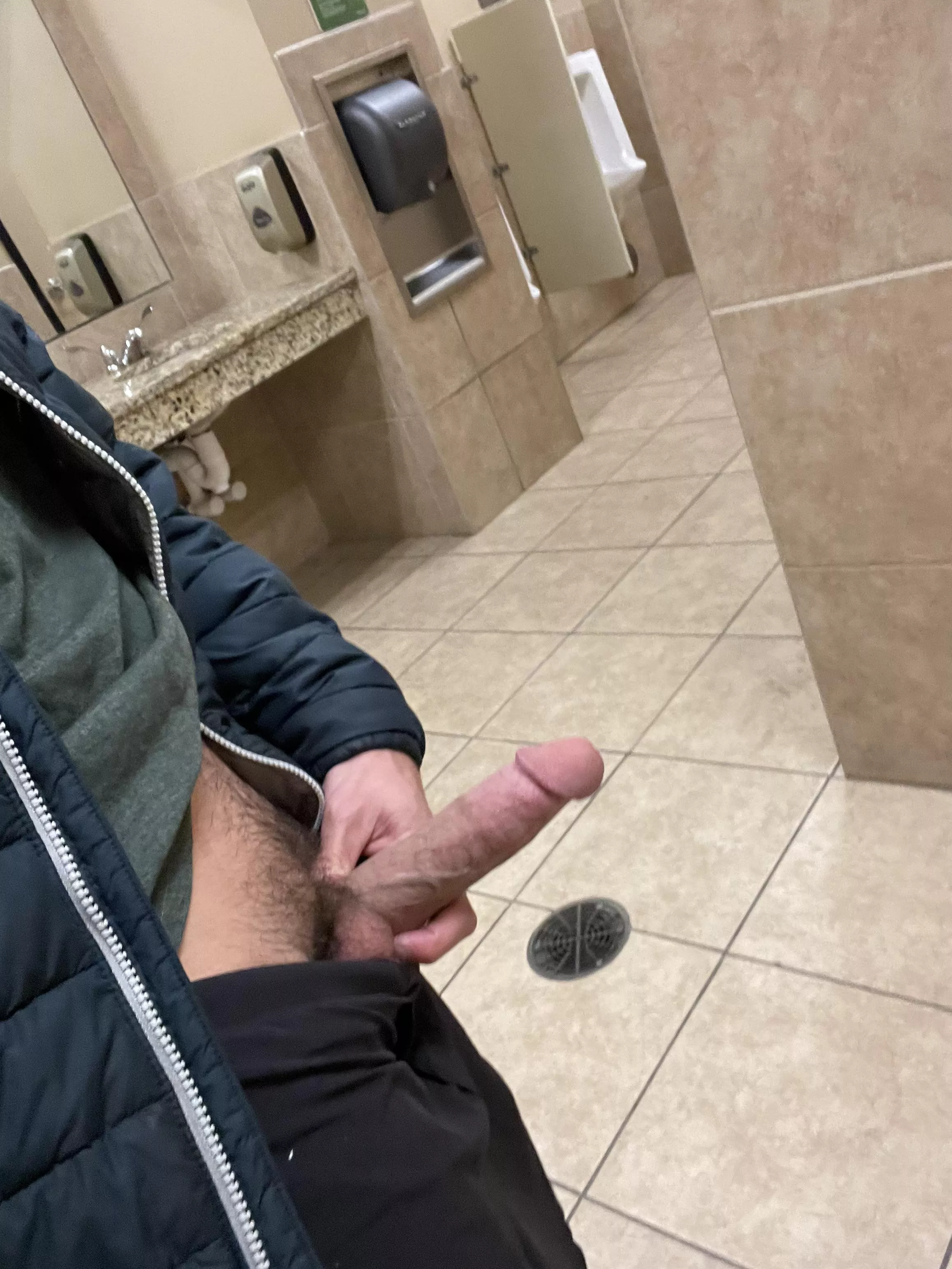 Truck stop restroom 😈 find more public stuff on my page