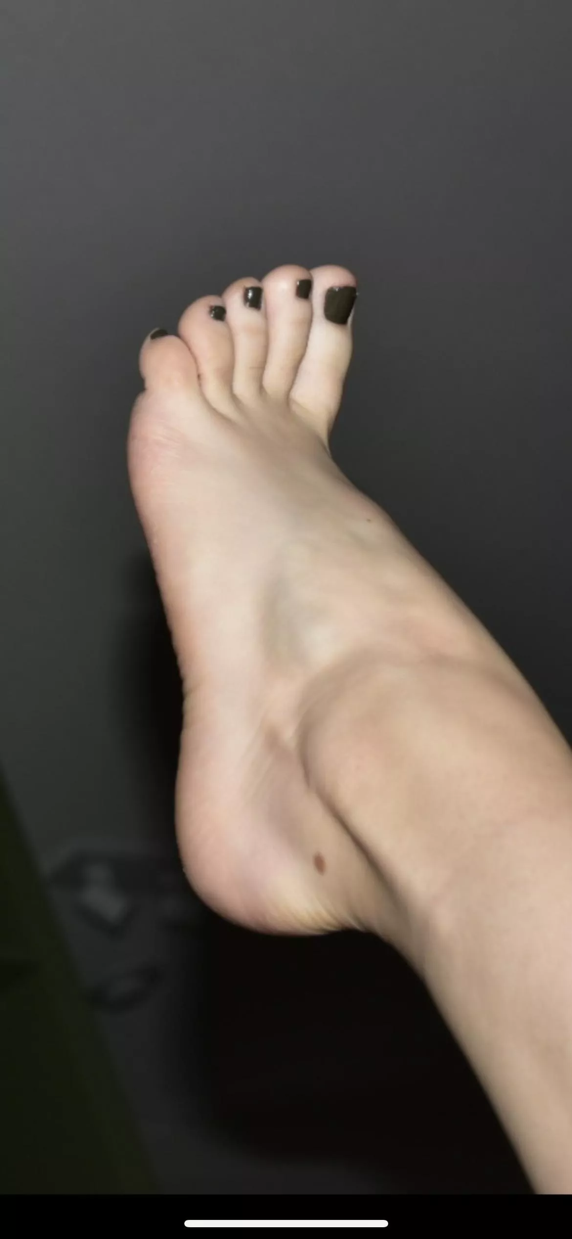 Want to smell my foot?