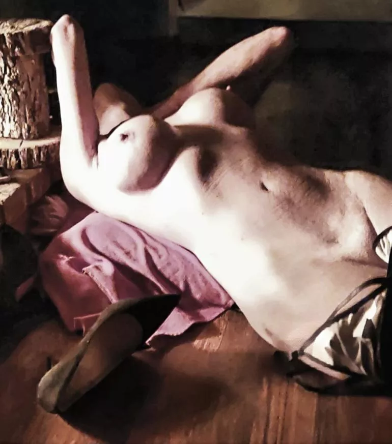 Warm by the fire 🔥