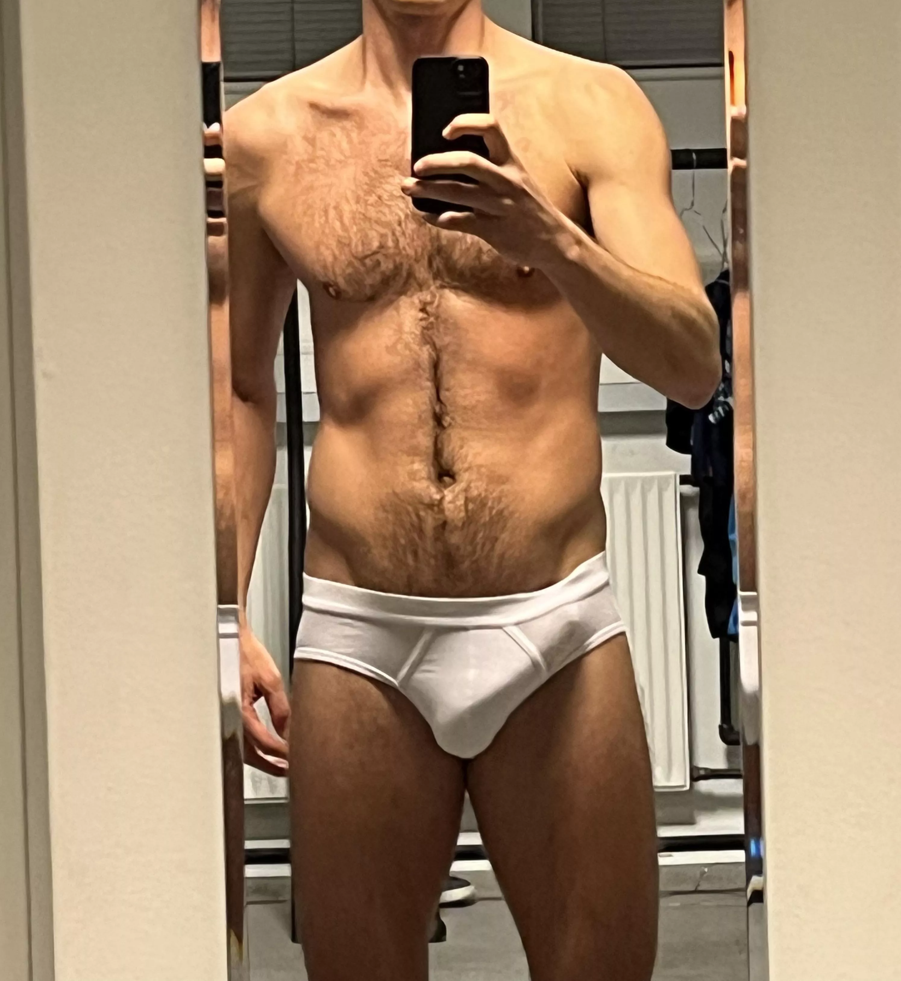 What would you do if you saw me like this in a gender shared locker room?