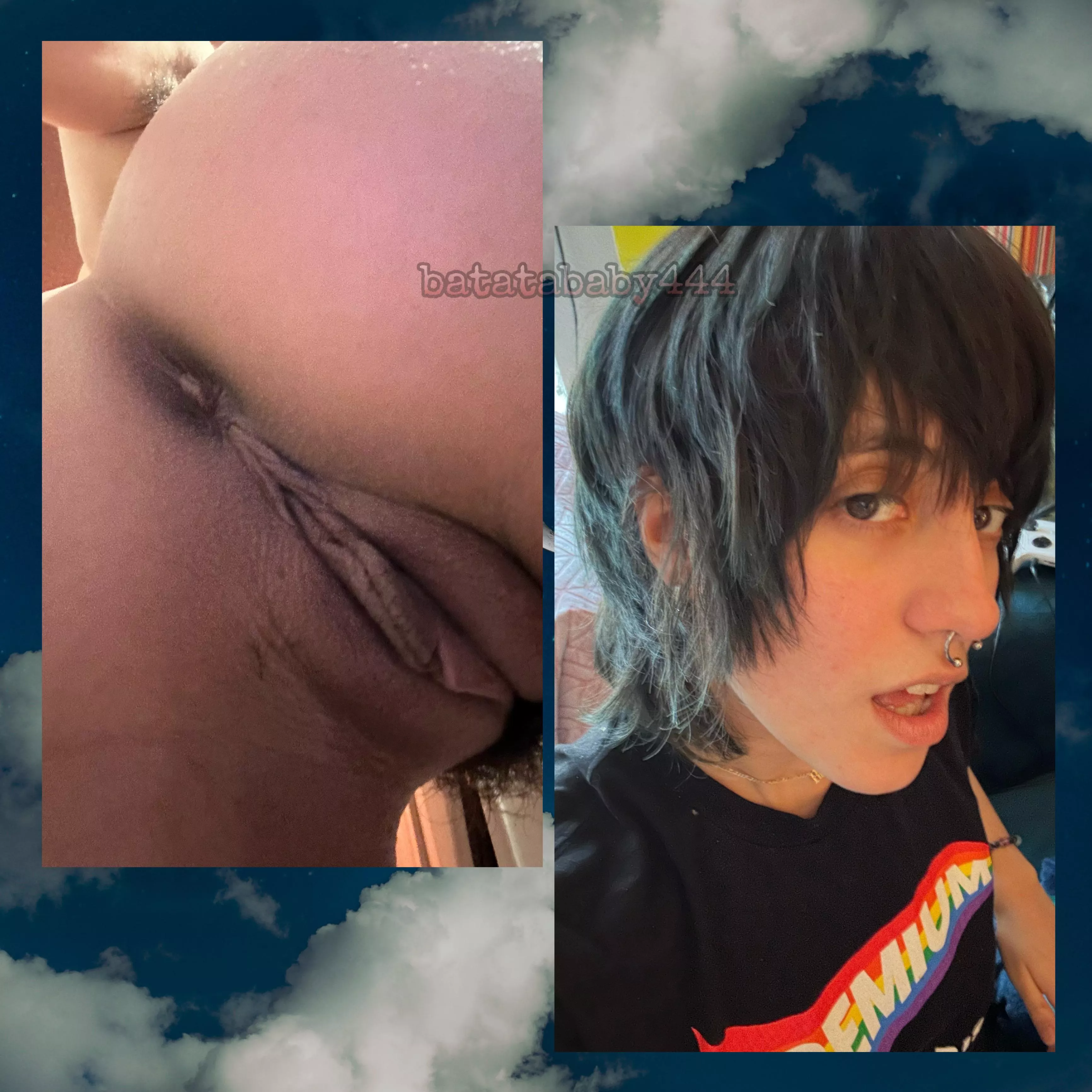 Which is cuter? My face or my holes?