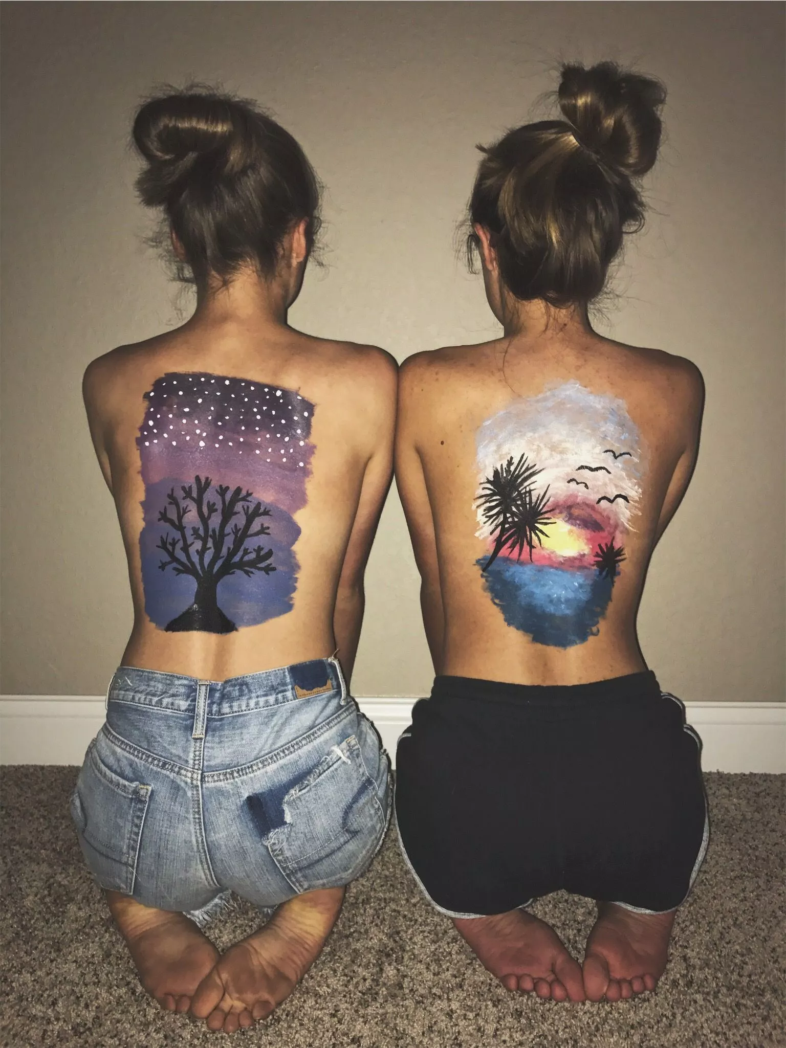 Who wants to do body paint with me? ❤️