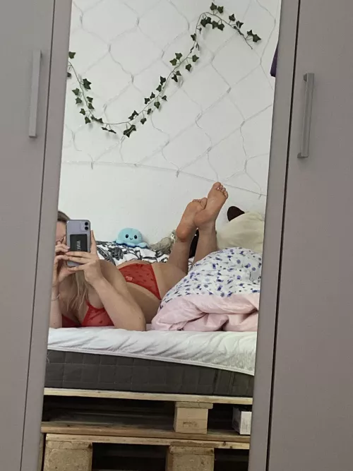 Would you lick my soft soles?