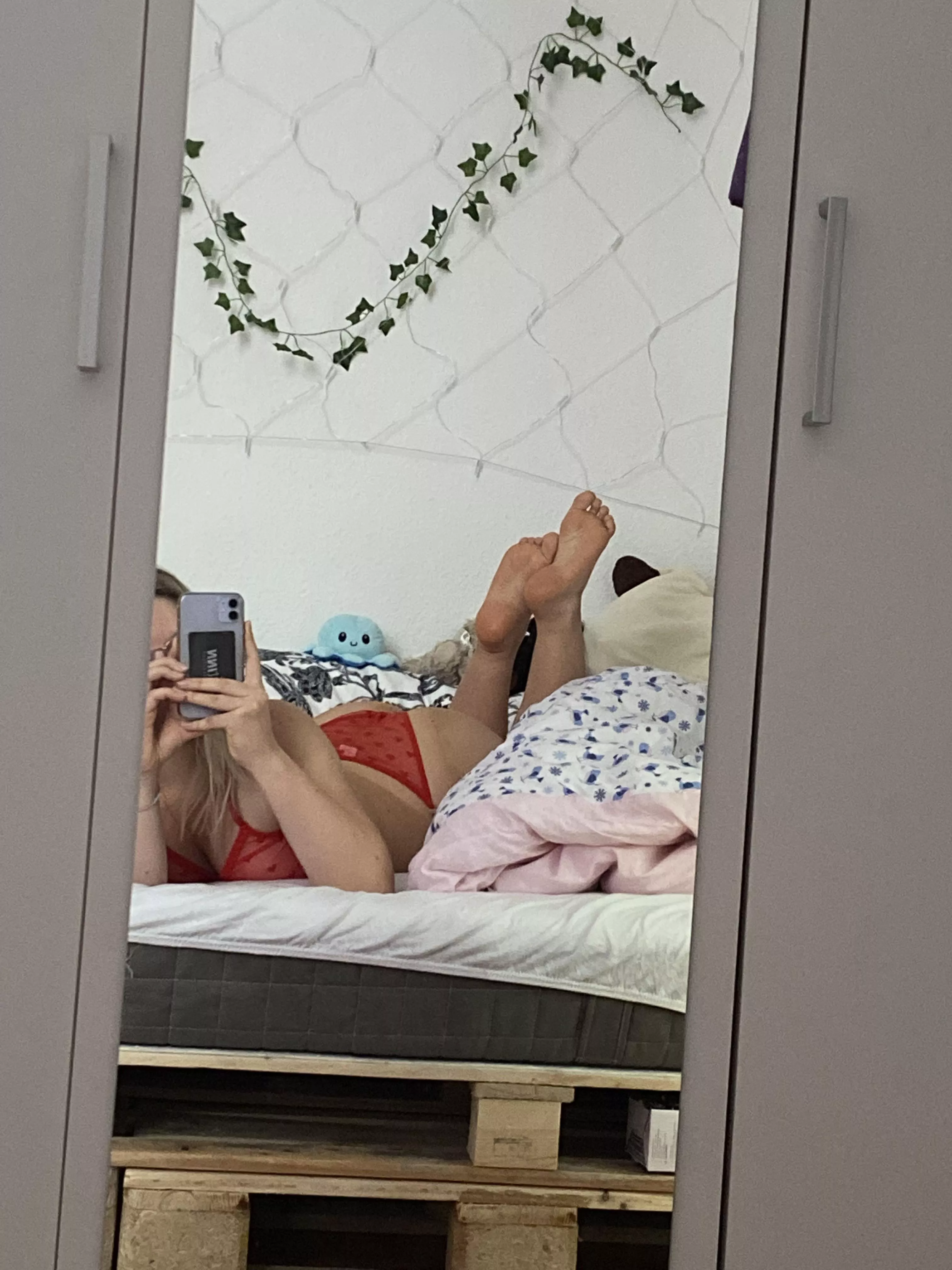 Would you lick my soft soles?