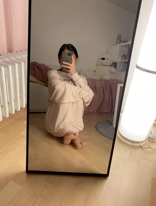 Wrap up when it’s getting cold 🤭