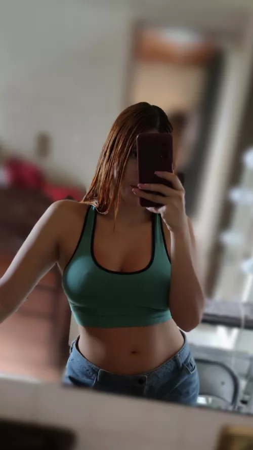 you can see a little bit through it