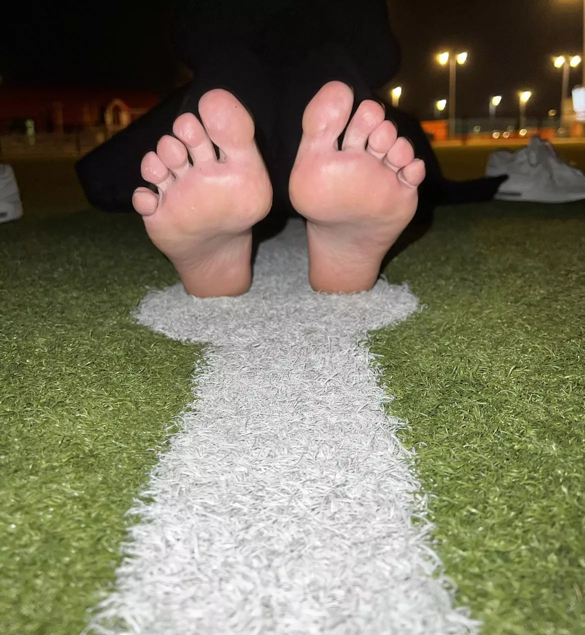 You like football? Or are my feet better on the field? 😏