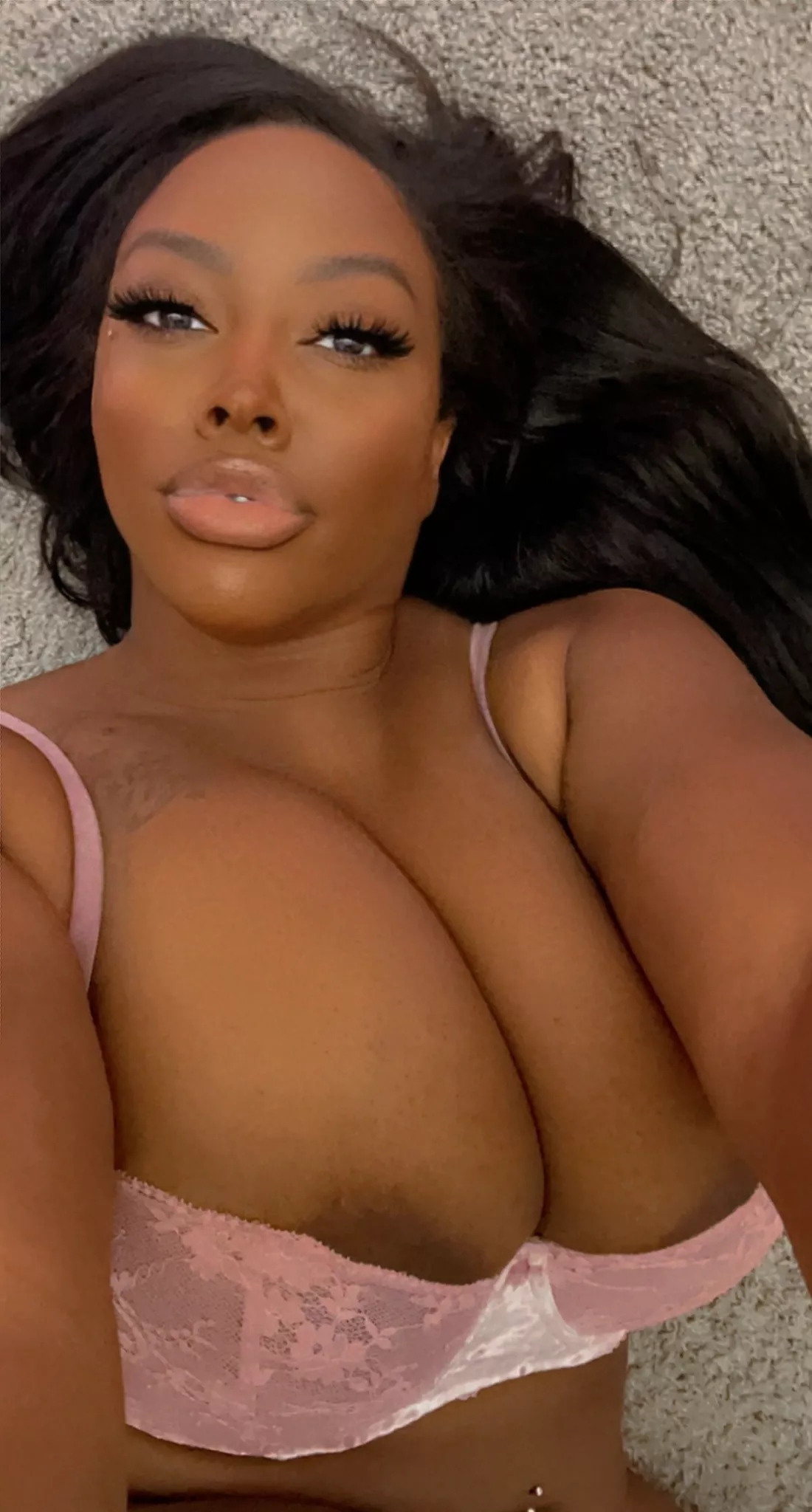 Your lips against my nipples would feel so good baby