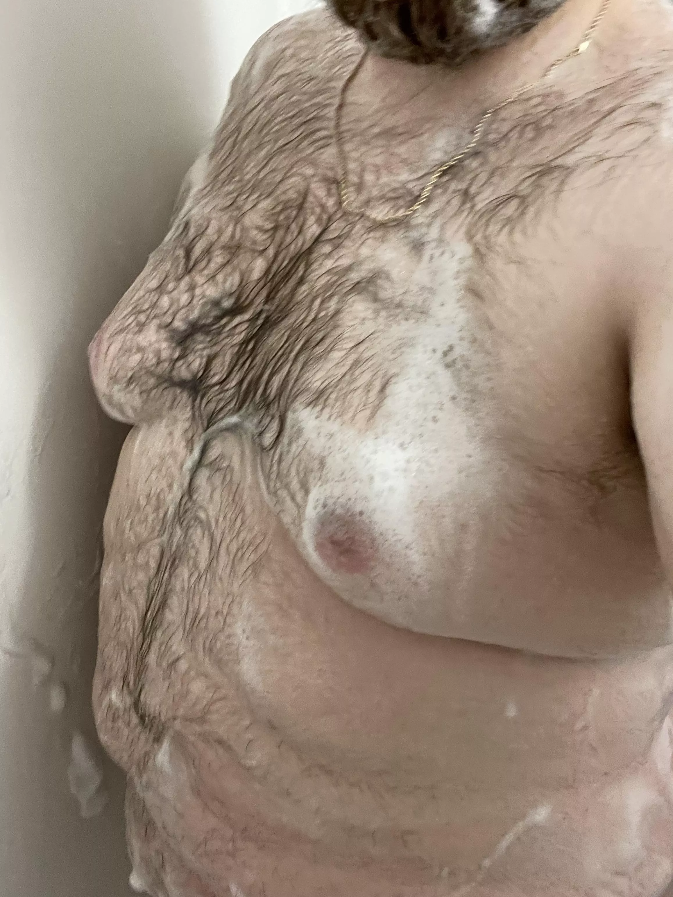 A few drinks+a shower= this.