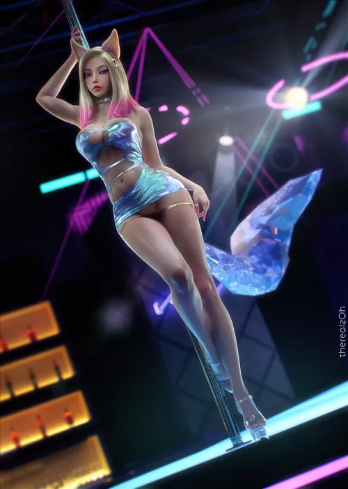 Ahri on stage (therealzOh)