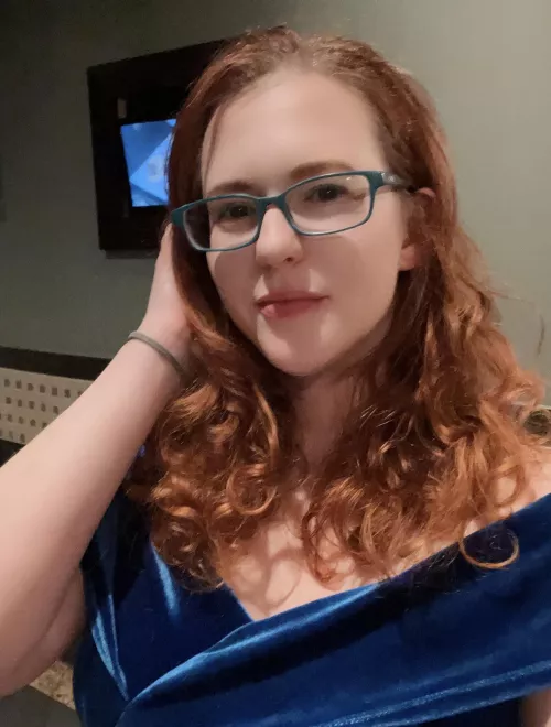 All dressed up for a nice dinner