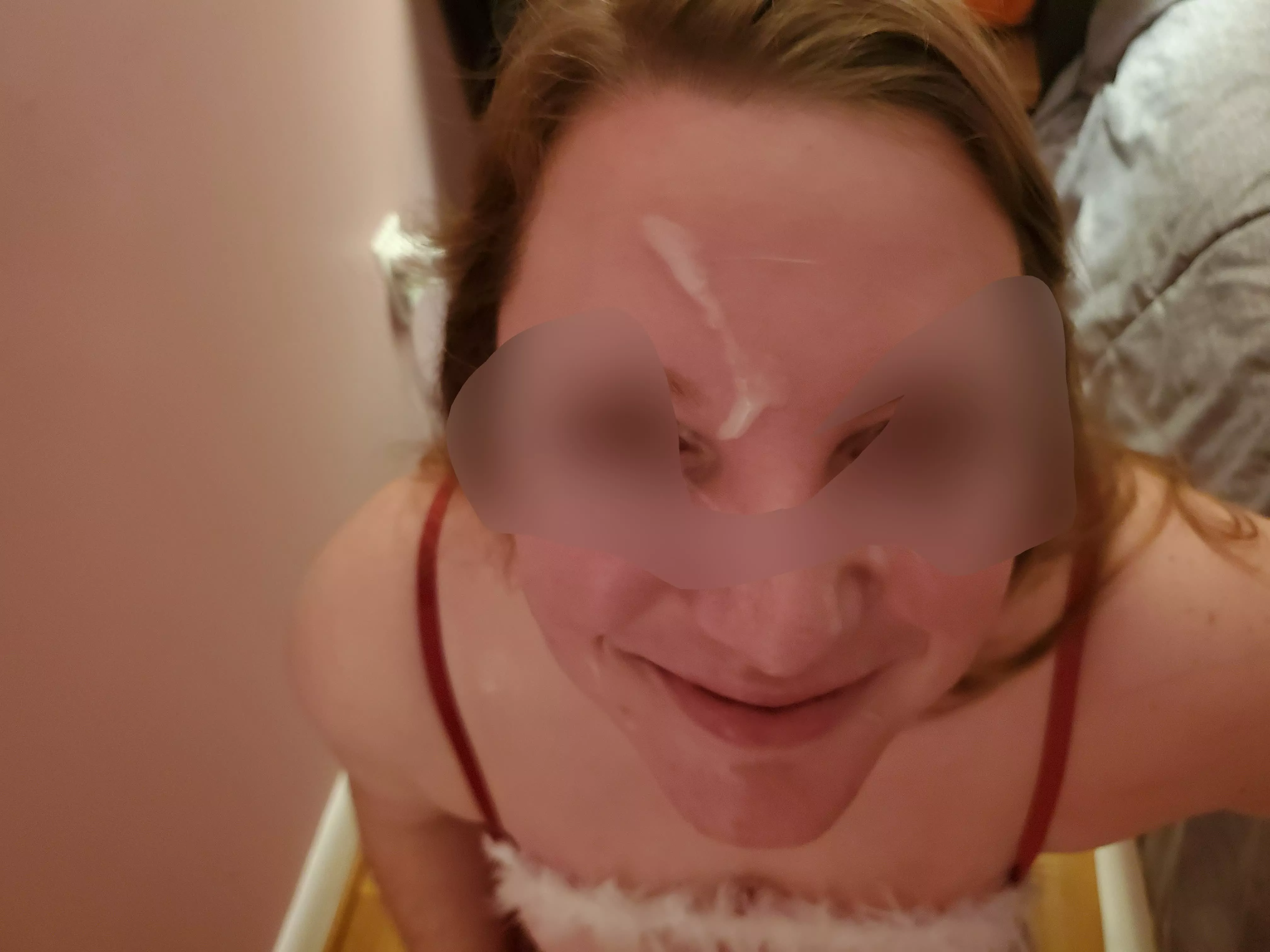 All she wants for Christmas is more cum