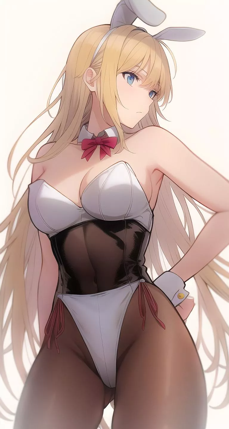 Blonde Bunny Girl