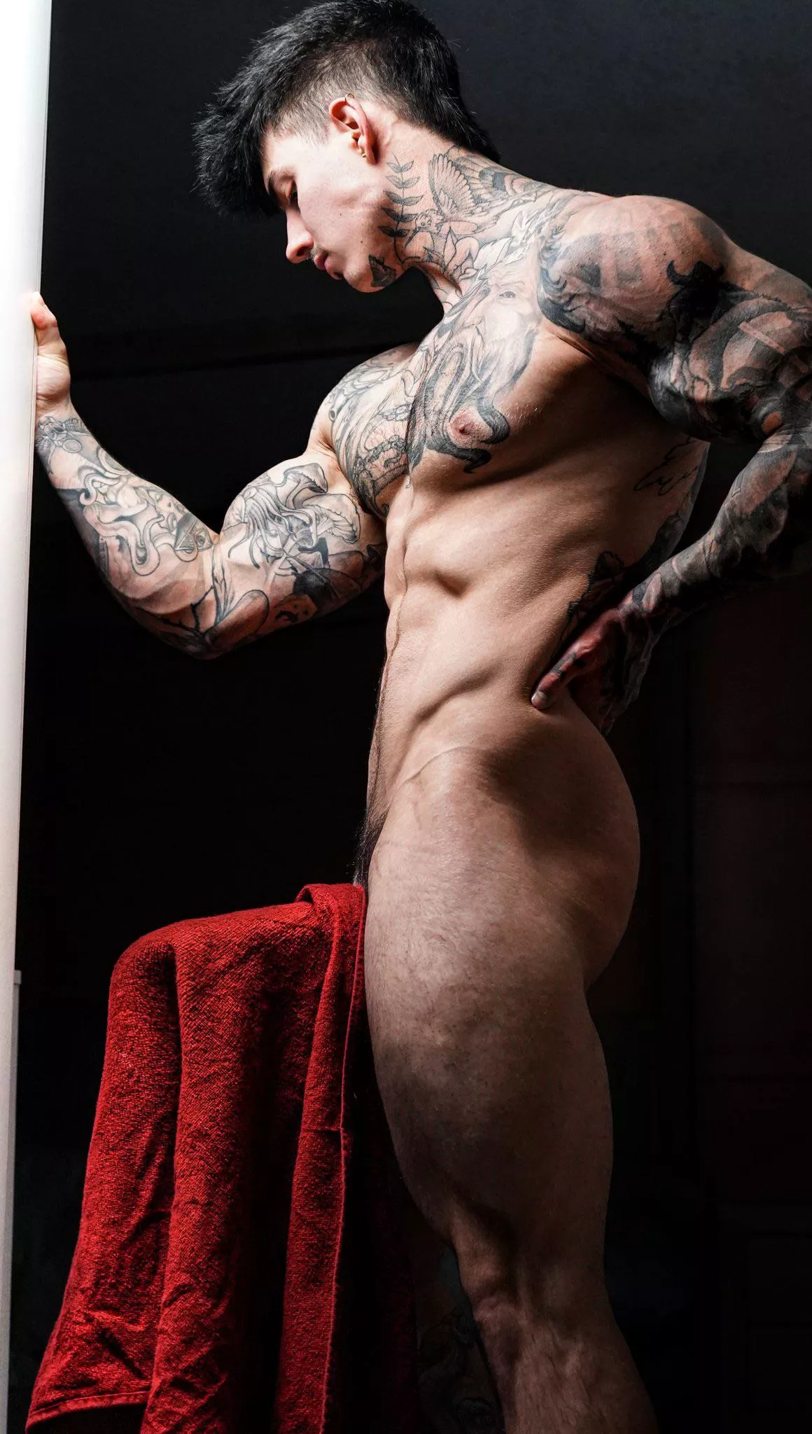 Can I be your towel rack?