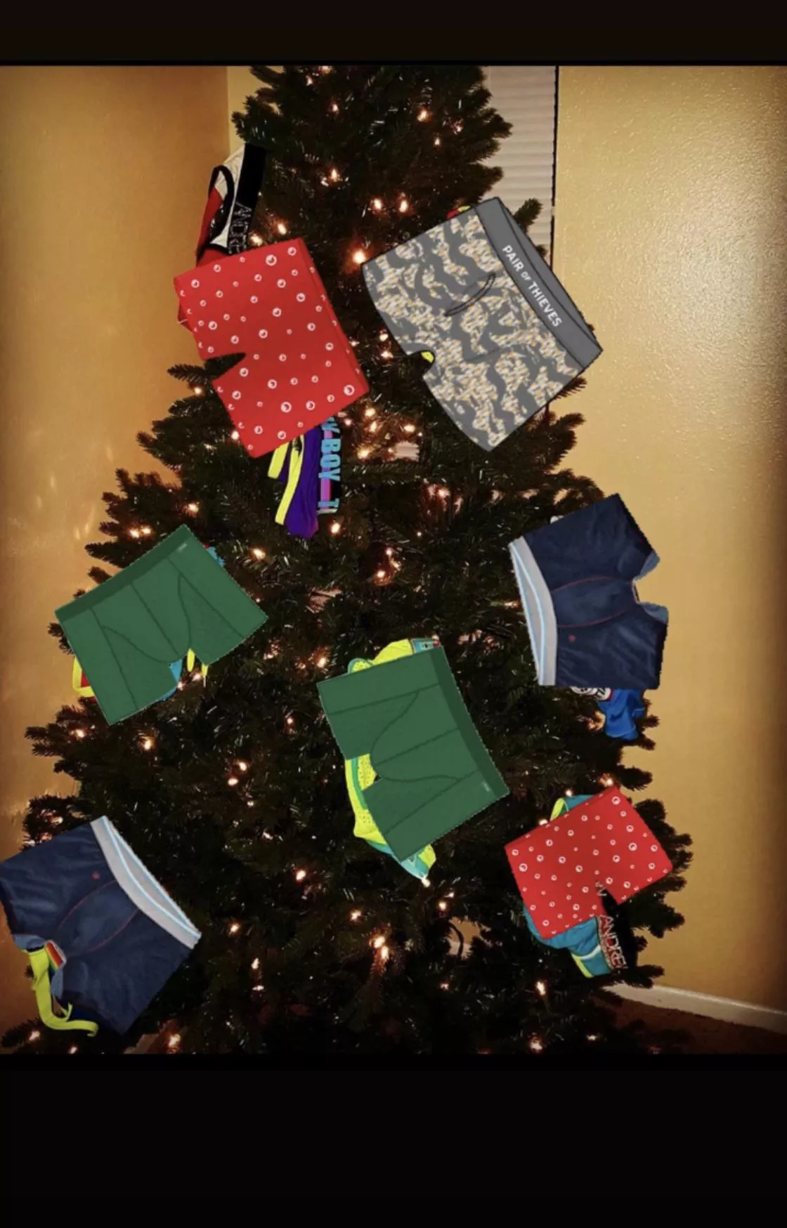 Challenge: underwear tree