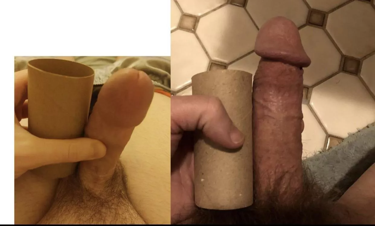 Defeated u/Blue_Boi_ handily, which he loved: 4.5” vs 6”