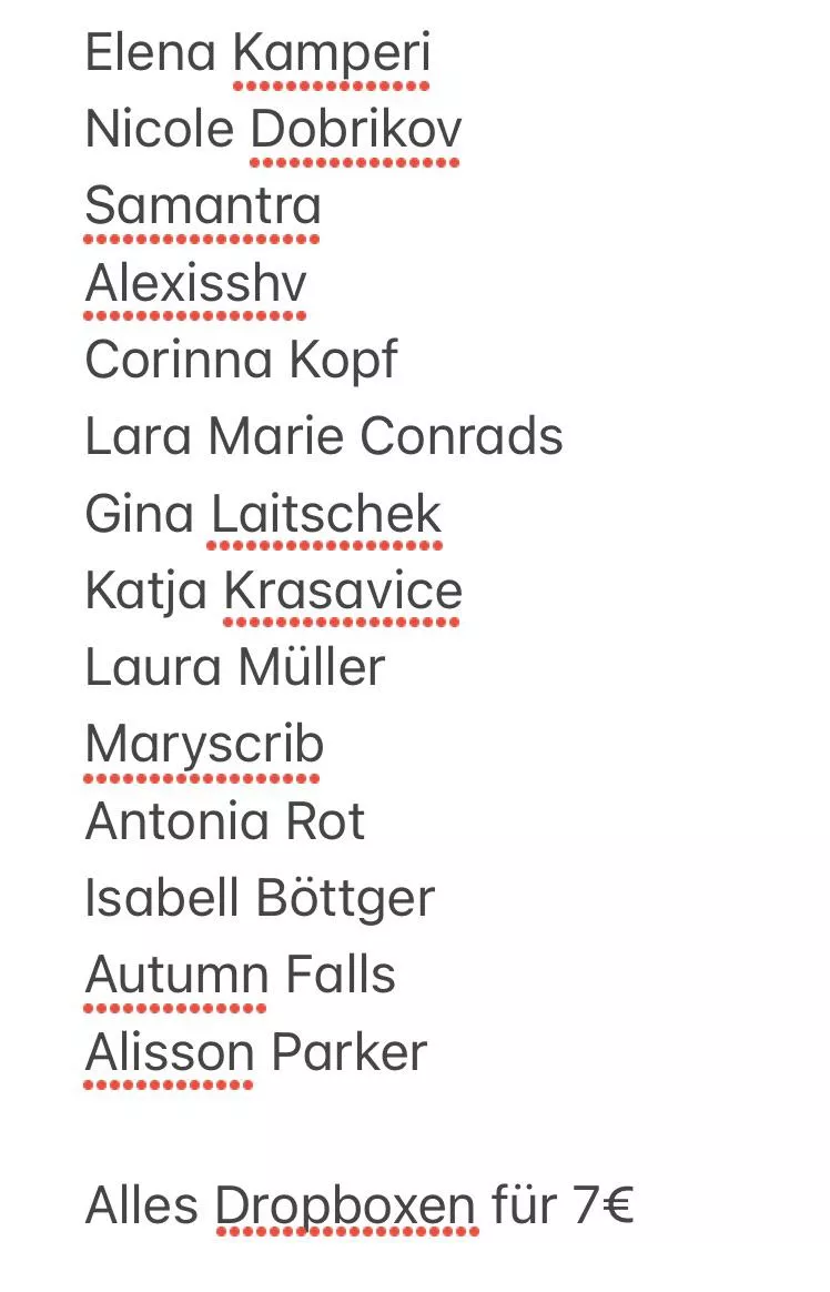 Deutsche Dropboxen