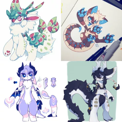 Does this artstyle/type of fursona art have a name?