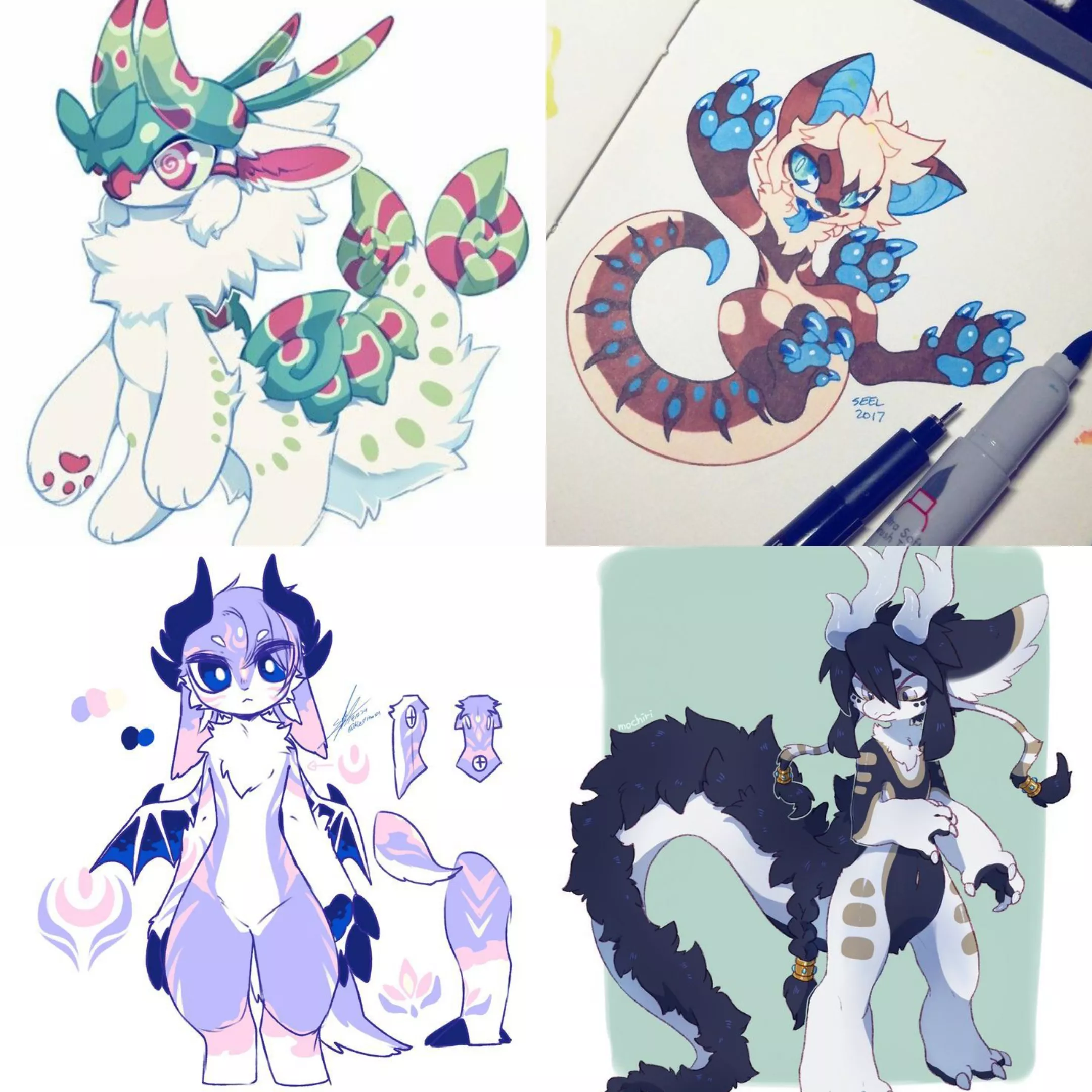 Does this artstyle/type of fursona art have a name?
