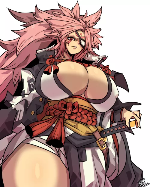 Extra Thick & Extra Busty Baiken [Guilty Gear]