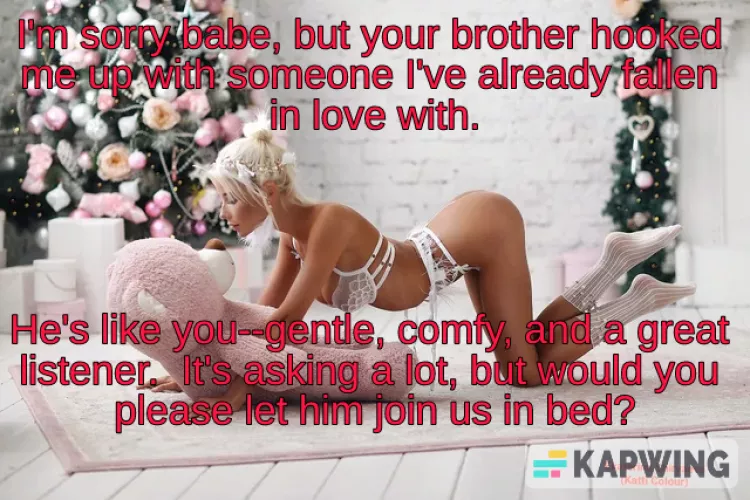 Fine, but was your gift to him your clothes?