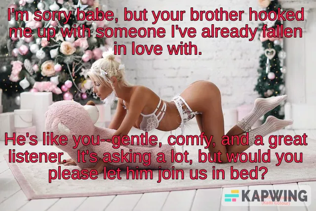 Fine, but was your gift to him your clothes?