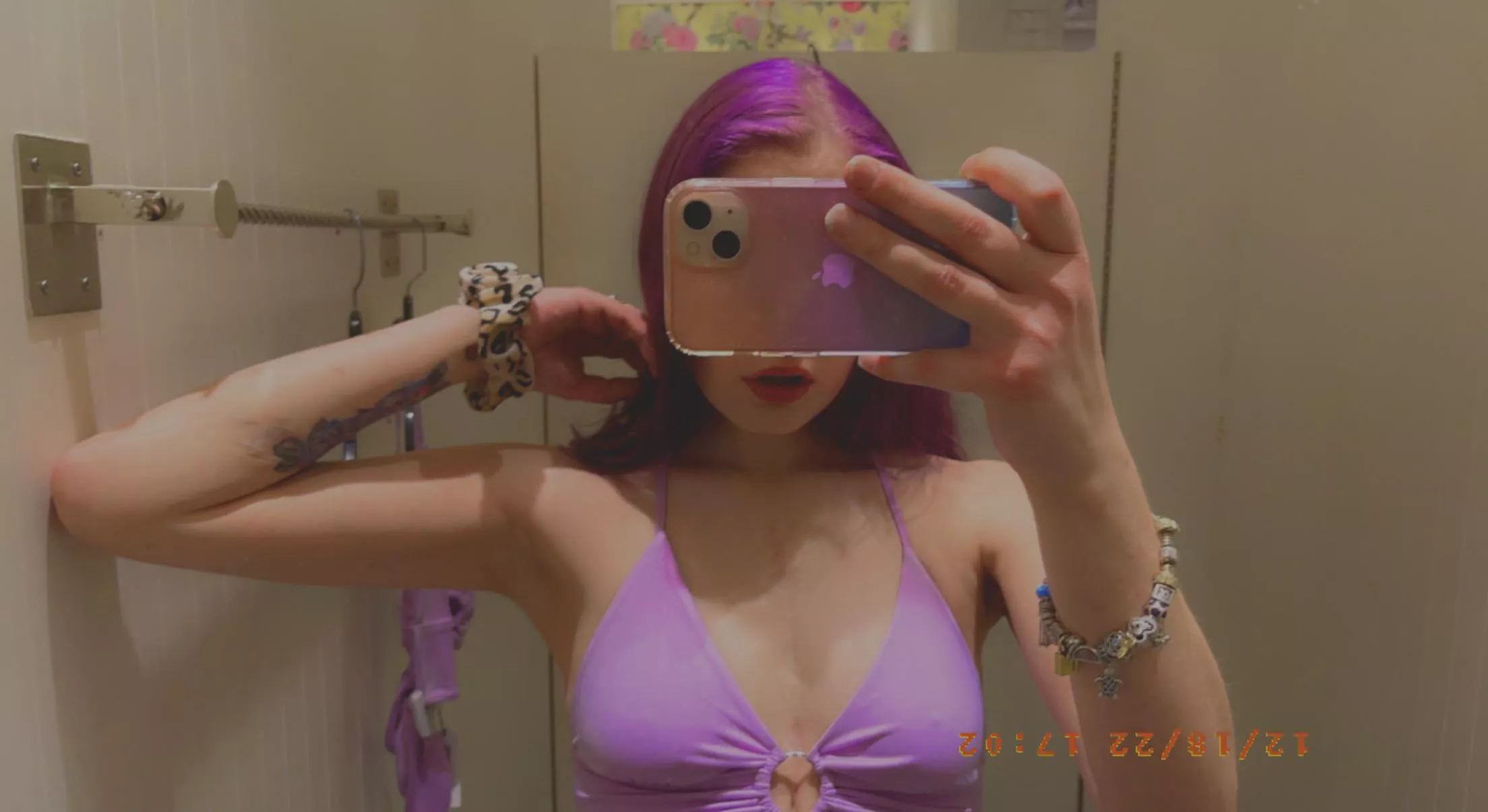 focus on my armpits, not my tits💜😇🔥