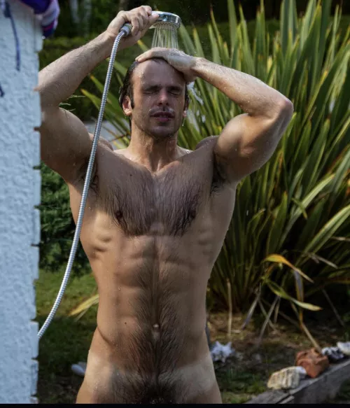 I started going outside naked more often and it’s changed me. I love being exposed.