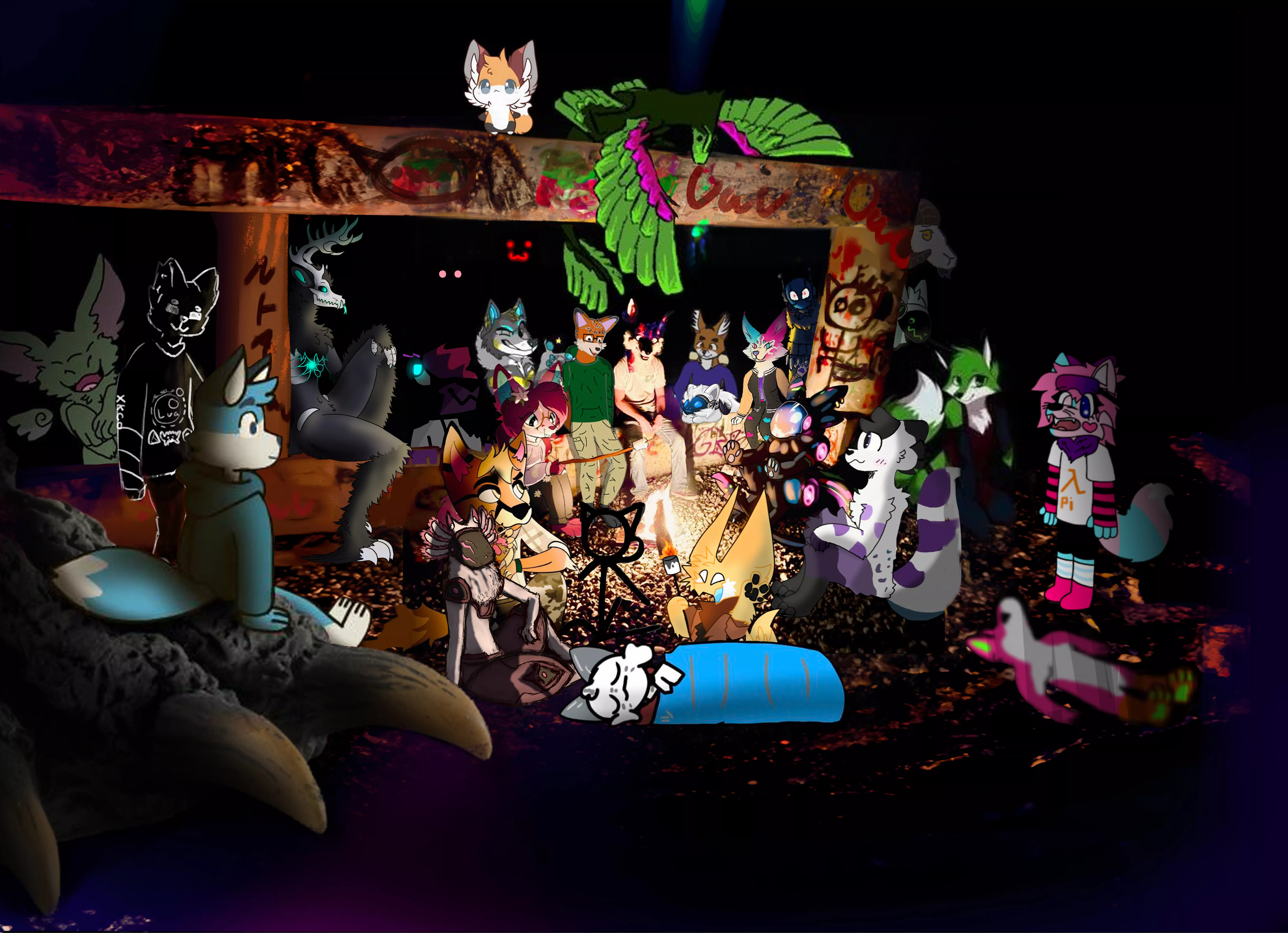 I want to be the part of this, so there I am.