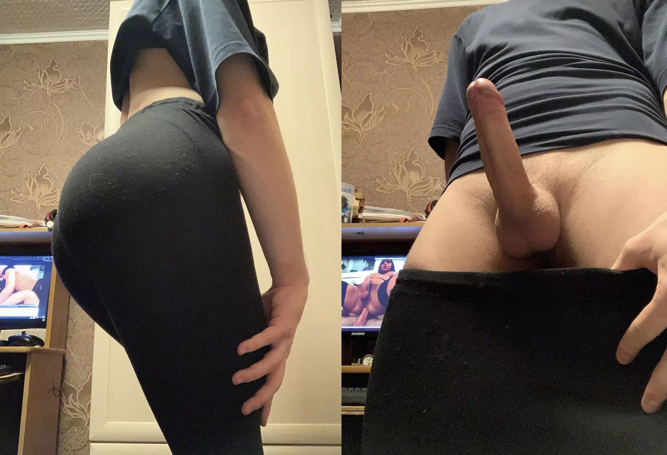 Is my dick too big for femboy?😏👉👈