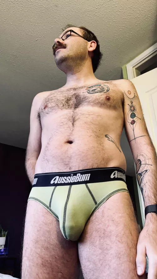 It may be winter here but I’m still in briefs