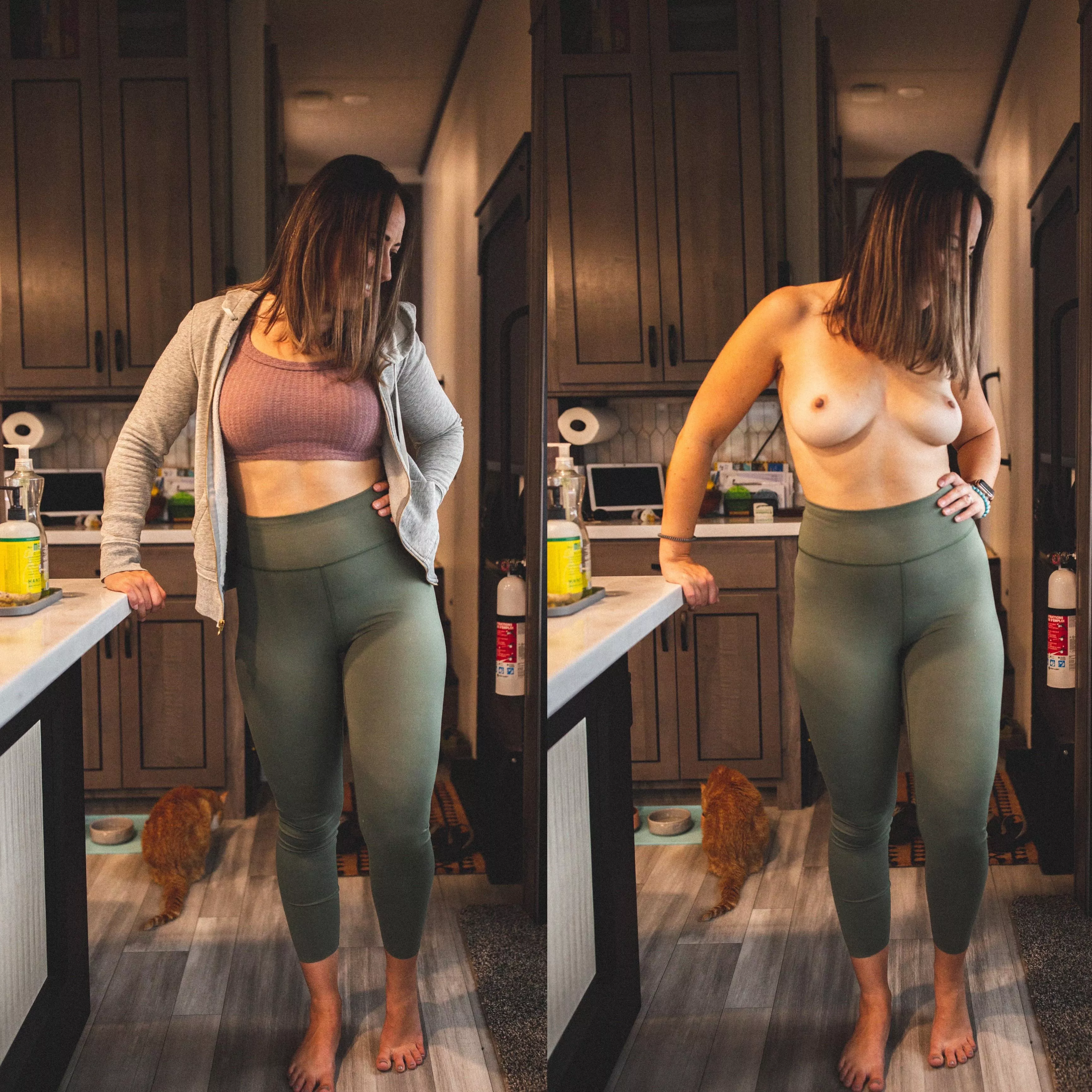 Just finished yoga, now I need a snack 😏