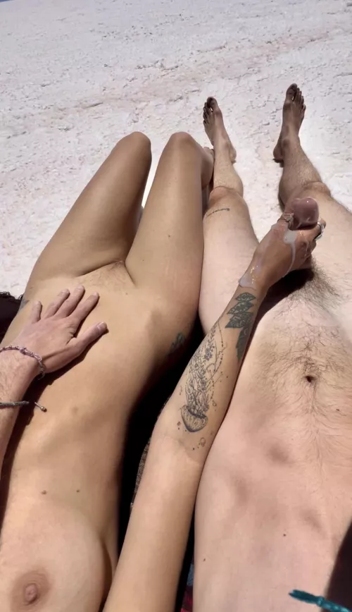 Just from holding you??