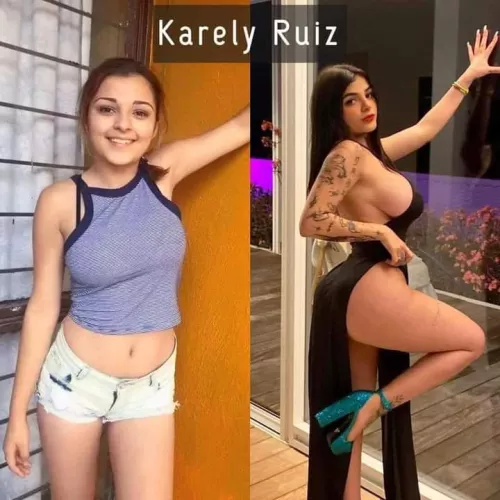 Karely Ruiz's transformation