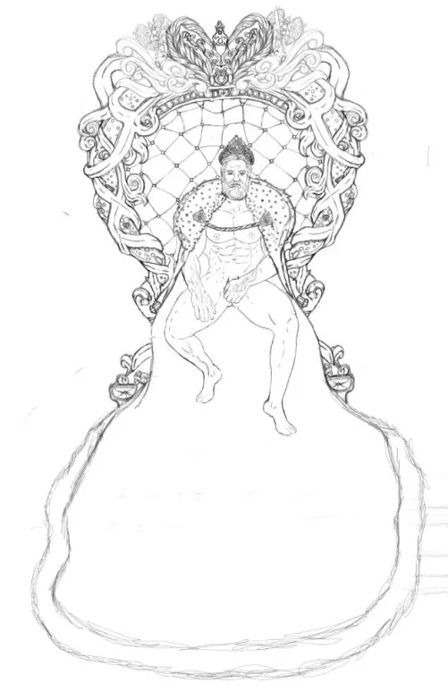 King upon his throne (me)