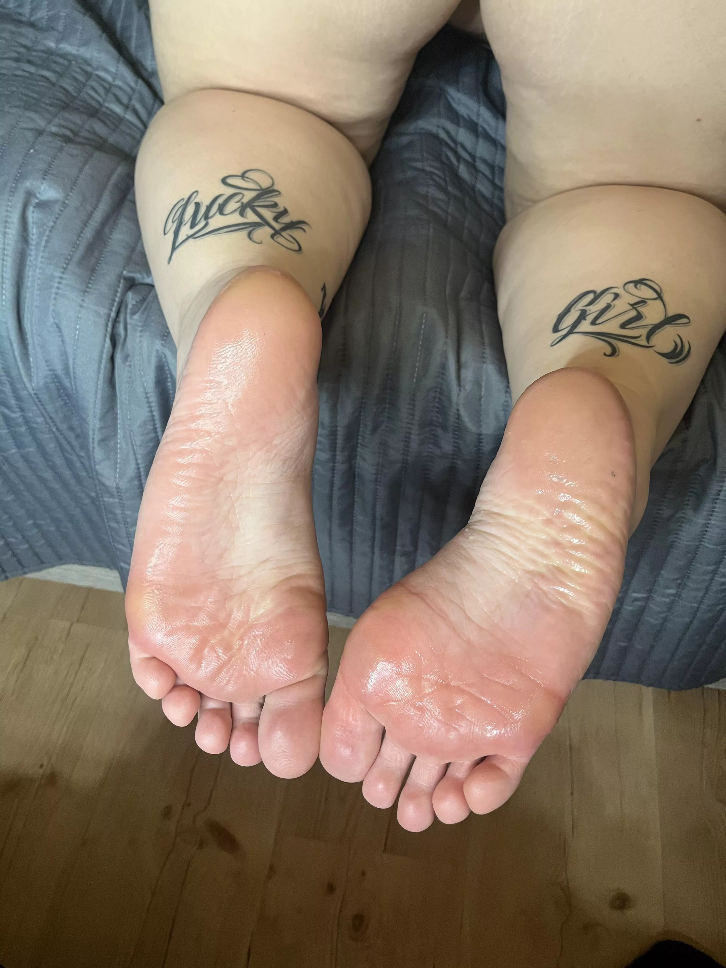 Lick my feet