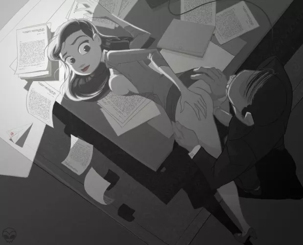 Meg fucked on the desk [paperman disney] (zone)