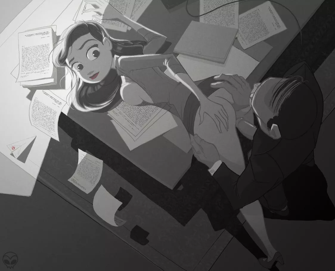 Meg fucked on the desk [paperman disney] (zone)