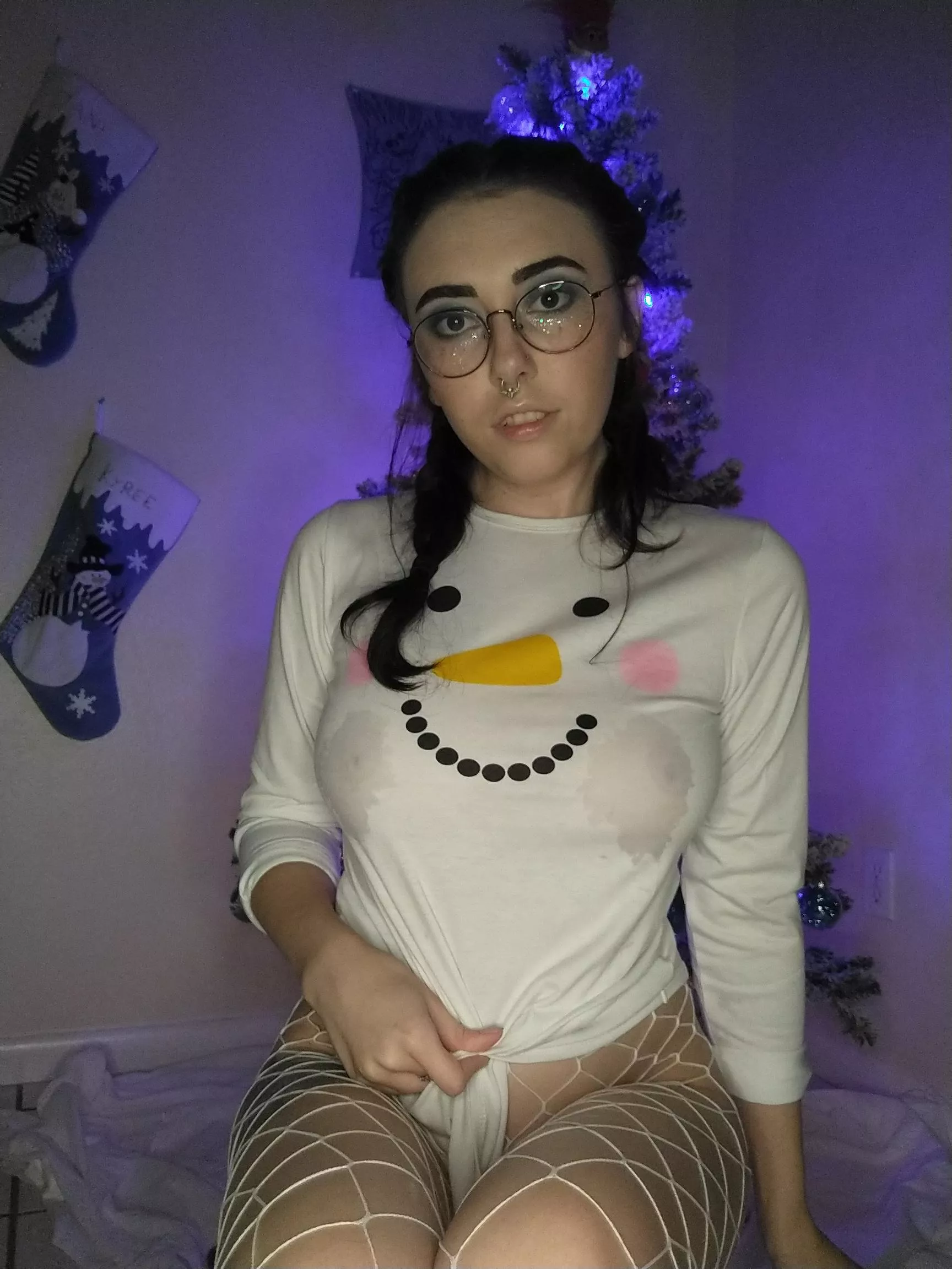 Melting Snowman Makes a Puddle 💧