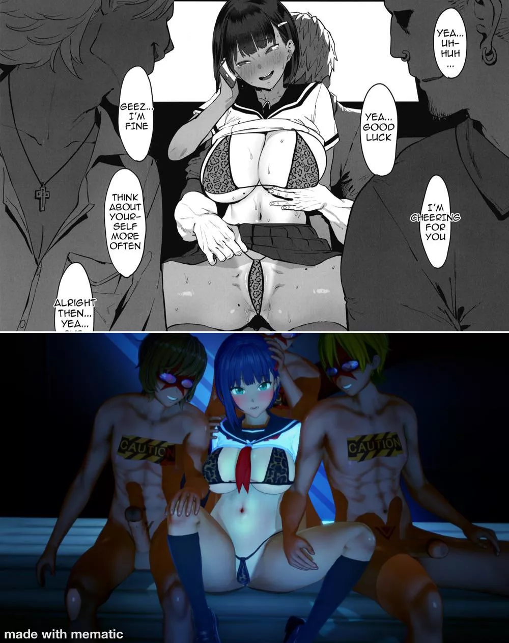 More Zutto Shinjiteru Koikatsu content. I used one of my favorite scene as reference.