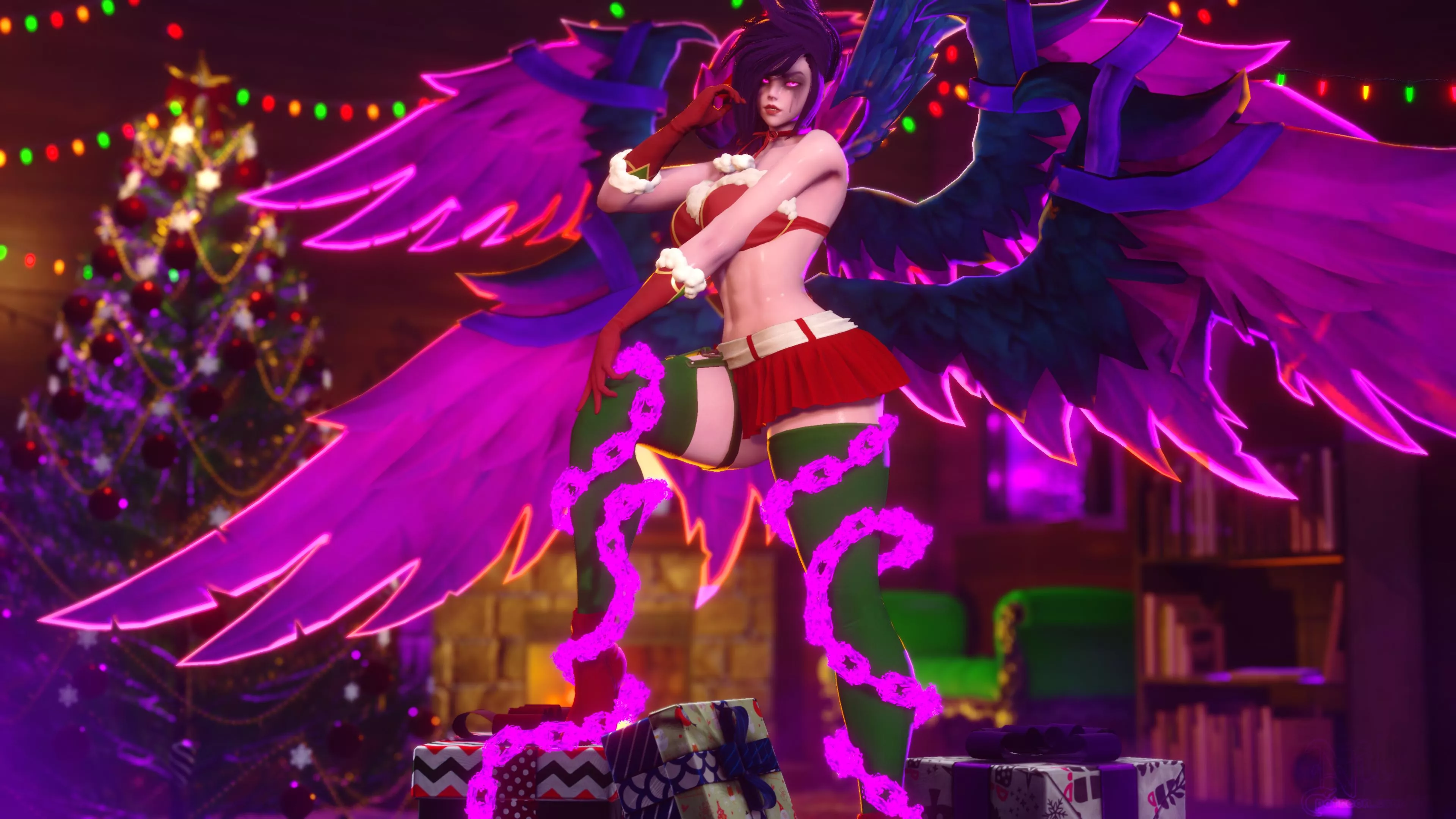 Morgana Christmas for us (Nillin) [League of Legends]