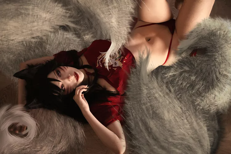 My Ahri cosplay (by soraclee)